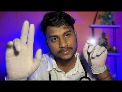 ASMR Cranial Nerve Exam | Doctor Roleplay Deep Sleep (Personal Attention)