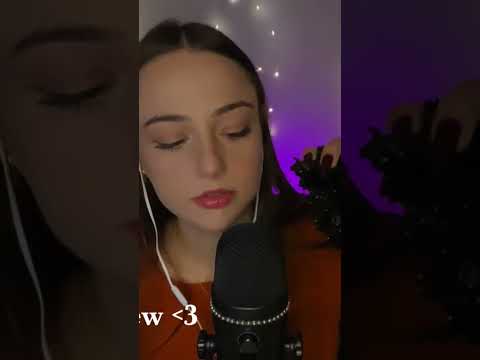 halloween trigger assortment 🎃long version up now🌙￼ #asmr #mictriggers #tingles