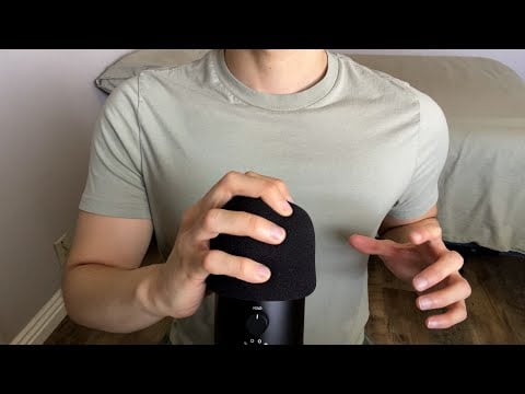 ASMR | Soothing mic massage (Mic pumping, swirling, rubbing, and brushing)