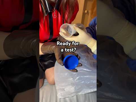 Are tou ready for a test? #medicalexam #surgicagloves #whitegloves