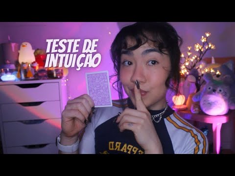 ASMR | Siga sua INTUIÇÃO (mas você pode FECHAR OS OLHOS porque eu DESCREVO os OBJETOS)