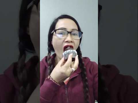 ONE TIME BITE CHOCOLATE CUP CAKE #everyone #mukbang #shortsfeed #food #eatingchallenge #cake