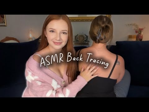 ASMR With A Friend🫂Back Tracing, Hair Brushing & Playing, Stab or Soft Test