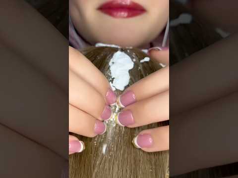 Hair Cleaning asmr #asmr #satisfying #visualtingle #hair #tingles #tingles #relax