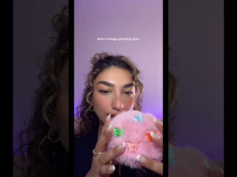 plucking bugs out of your head 🐛🦋#asmr