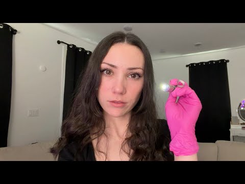 Psycho Gf Does Your Cranial Nerve Exam [ASMR Roleplay]