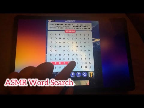 ASMR Word Search (Whispering & Trigger Words)