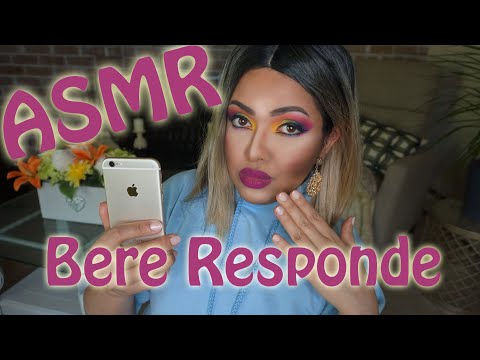 ASMR Respondendo Perguntas de Inscritos #BereResponde #ConselhosAmorosos #VozSuave