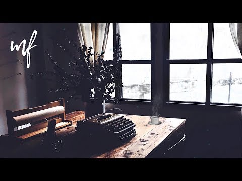 Writing in Blizzard - Typewriter ASMR Ambience