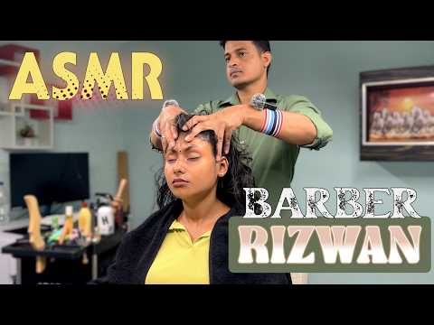 Satisfying Head Massage ASMR: INDIAN GIRL Fall Asleep in 5 Minutes Tool's DEEP PRESSURE Back Massage