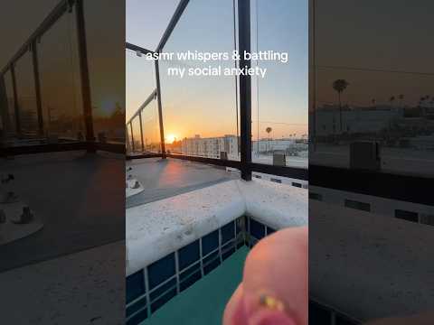 asmr vs my social anxiety #asmr #randomasmr #lofiasmr #whispers #publicasmr