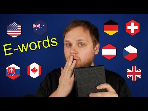 ASMR | Whispering E-words 💤 [English, Czech, German, Slovak]