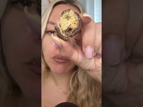Crispy pistachio chocolate🍫 #asmr