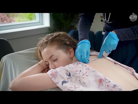 ASMR Full Body Annual Checkup | Head, Neck, Back Exams | Soft Spoken Unintentional Real Person ASMR 