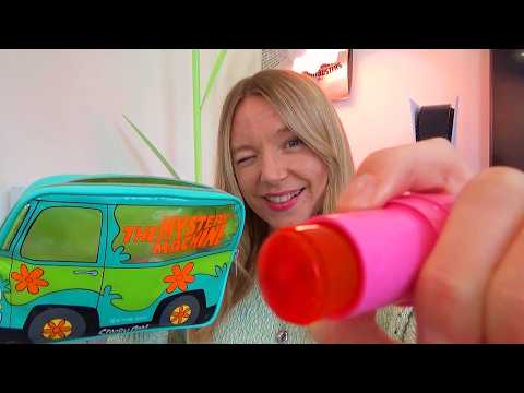 ASMR Doing Your Makeup (LoFi Camera Lens Tingles, Whispered)