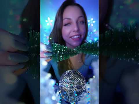 Christmas Tree ASMR 🫠💙💤 #asmr #asmrsounds #asmrvideo #livestream