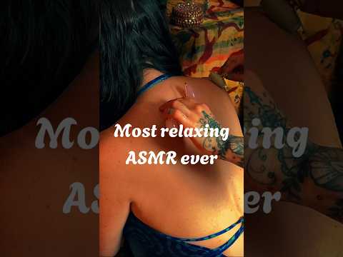 Tingly real person ASMR light touch #asmrmassage #asmr #asmrtracing #realpersonasmr #relaxation