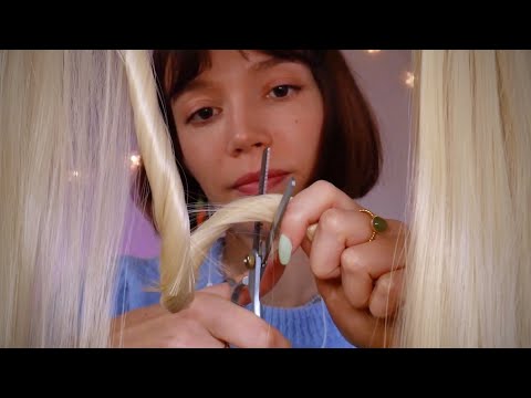 ASMR | Soin des Cheveux pour les Pointes Abimées 💆‍♀️ ROLEPLAY 1H