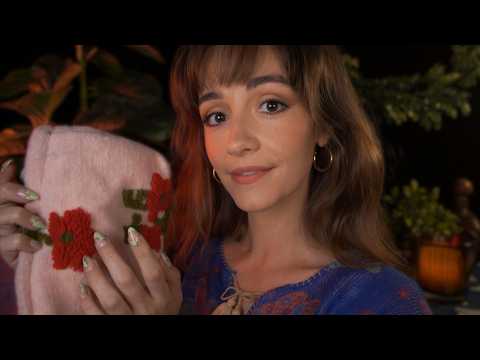 ASMR Sleep Session | Gentle Tapping and Scratching 🌿 (new triggers haul, whispers)