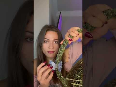 Garden Fairy Shows You Her Basket 🧺 #asmr #sleep #tingle #triggers
