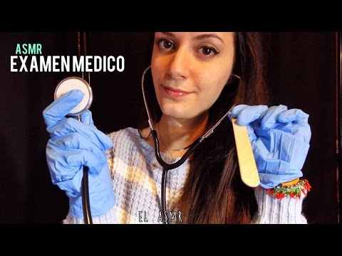 ♡ASMR español♡ EXAMEN MEDICO Binaural♥ Doctor Roleplay *3Dio*