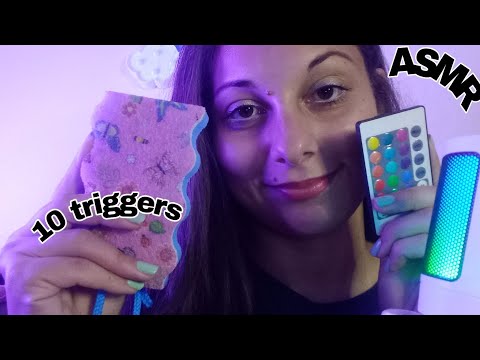 ASMR | 10 TRIGGERS EM 10 MINUTOS