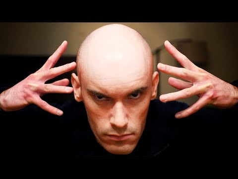 ASMR but it's only my bald head