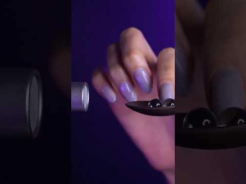 #asmr Super tingly glass beads rolling