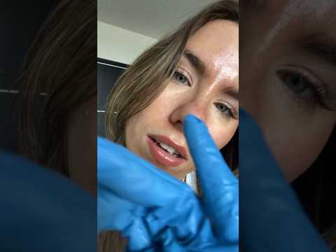 #ASMR Face Examination with Gloves