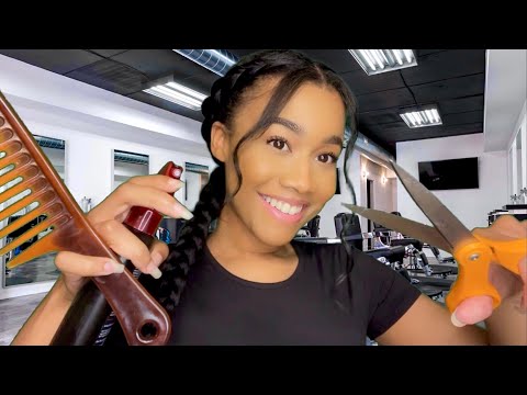 [ASMR] Fast & Aggressive Haircut Role-play ✂️ Haircut ASMR ✂️