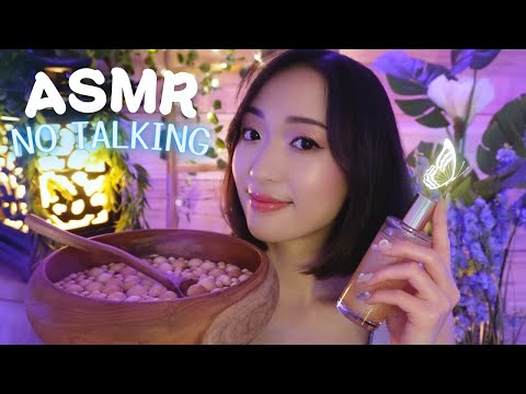 ASMR 10 triggers en NO TALKING (soupe de bois, gelée d'orbeez, brushing perruque, sticky...)