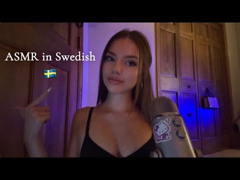 ASMR in Swedish | ASMR en sueco 🇸🇪