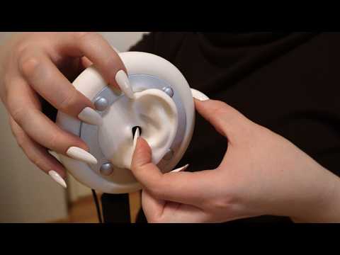 ASMR 3Dio Eardrum & Ear Scratching👂😴(no talking)