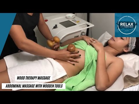 Core Massage Session | Wood Therapy Technique | Calming ASMR Experience