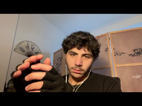 ASMR Intense Slow and Gentle Mic Brushing with Fabric Gloves