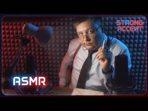 ASMR DETECTIVE 🕵️ INTERROGATION - TINGLES CASE - INTERNET POLICE ABOUT THE ELUSIVE ASMRtist!