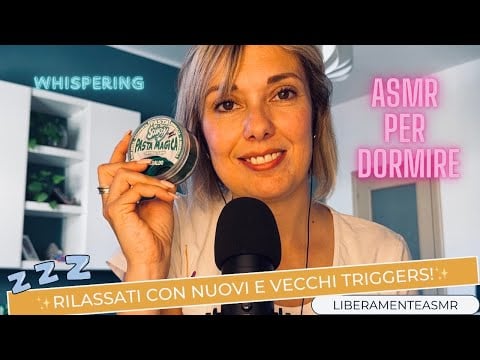 Asmr ita Intense Whispering ✨Rilassati con questi triggers!✨#asmrperdormire