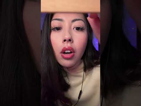 wood ruler asmr 🪵 (why is this so tingly??) #asmr