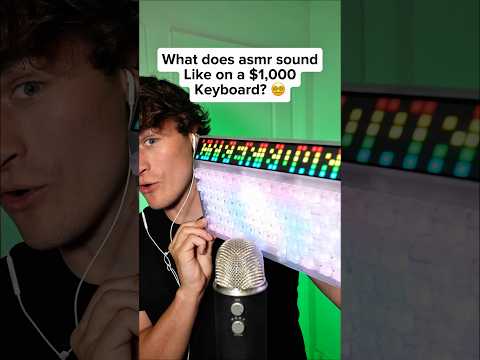 $1,000 Keyboard ASMR ⌨️ #asmr #shorts