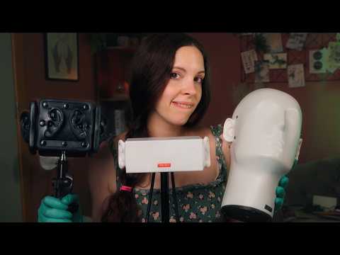 ASMR Ear Cleaning On 3 Ear Mics! Who Won? (400$ vs 6000$)