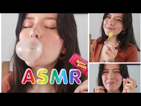 ASMR ✨ // eating my fave childhood candies 🍬 // chewing &' mouth sounds