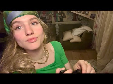 ASMR| Your fast & agressive makeup application at a party 💋