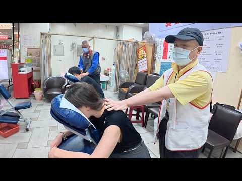 Masajista ciego me hace TERAPIA de CUELLO en TAIWÁN 🇹🇼