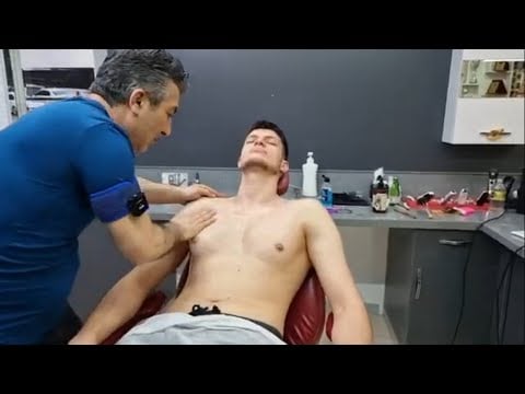 YOU HAVE NEVER BEEN RELAXED BEFORE! BACK AND CHEST MASSAGE IN THE SEAT WITH ASMR MUNUR ONKAN