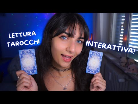 Lettura dei Tarocchi INTERATTIVA! Soft Spoken ASMR ita