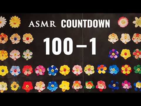 ASMR Extremely Slow Countdown for Sleep | Deep Voice Soft Spoken 100 to 1