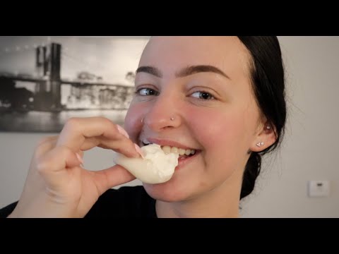 [ASMR] Intense Mochi Eating - No Talking