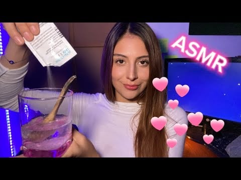 ASMR ROLEPLAY / Tu novia te CUIDA mientras ESTAS ENFERMO + Te curo con un REMEDIO EXOTICO