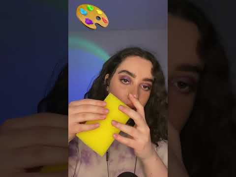 🌙 ASMR FRANÇAIS : EMOJI CHALLENGE 🍍🧽🎨 #asmr #relax #shorts #short #emojichallenge