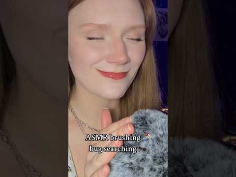 ASMR bug searching 🐜 brushing🧜🏻‍♀️   #beepowerasmr#mouthsounds#bugsearching#asmr#mermaidbrushes